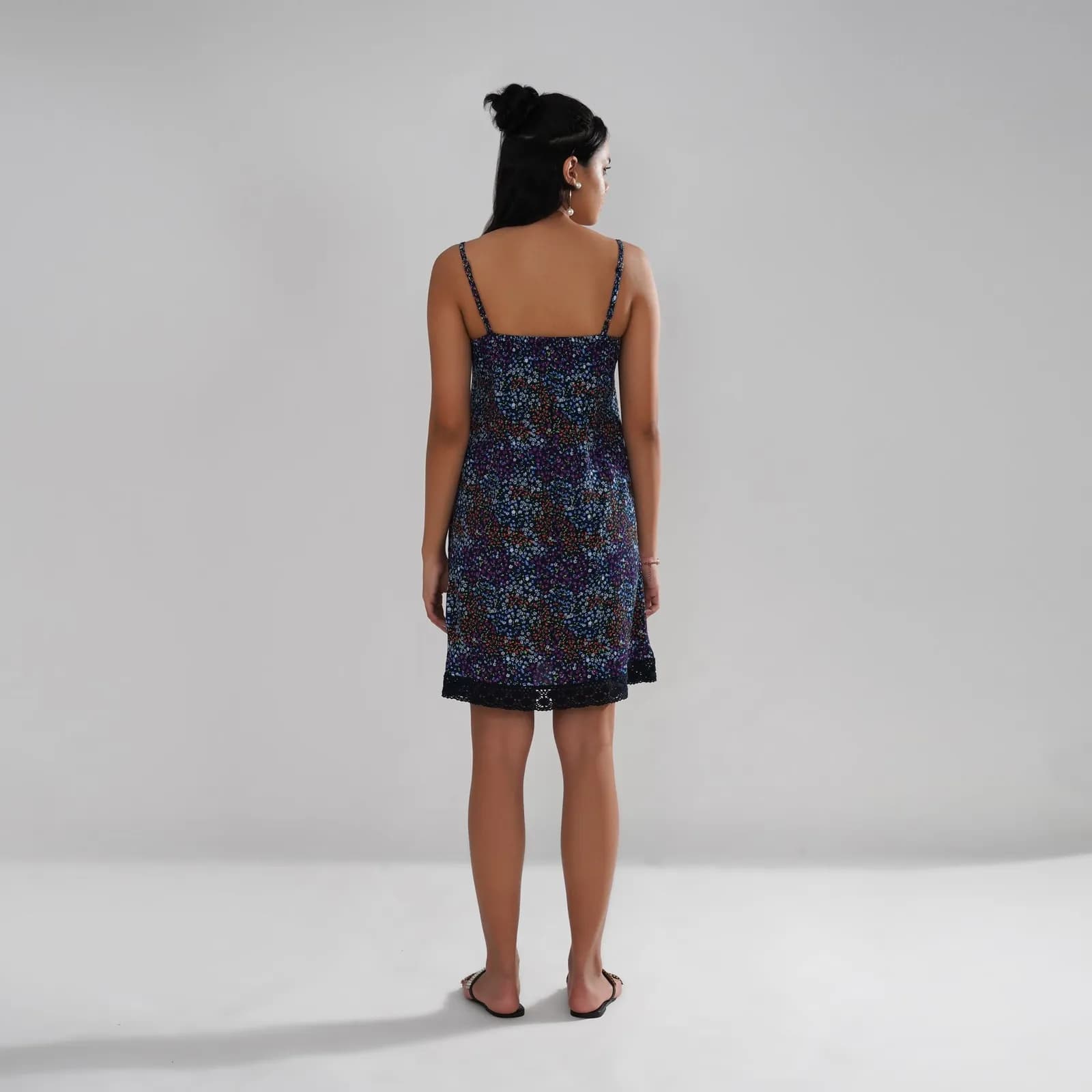 Chic Floral Crochet Laced Summer Dress