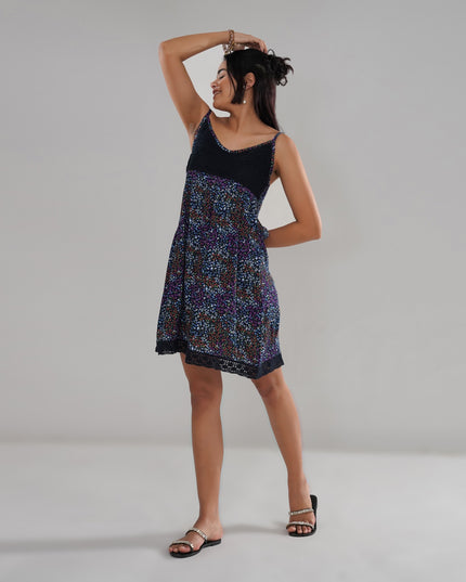 Chic Floral Crochet Laced Summer Dress