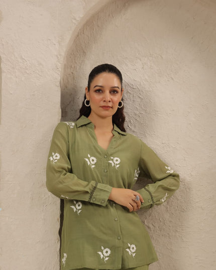 Embroidered Co-Ord Set