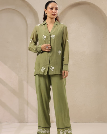 Embroidered Co-Ord Set