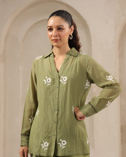 Embroidered Co-Ord Set