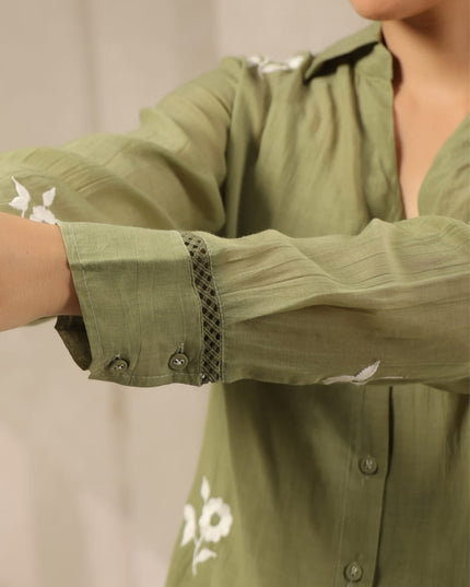 Embroidered Co-Ord Set